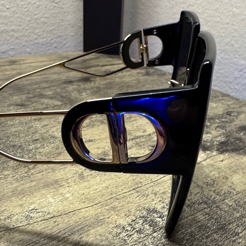 Dior Black Square Sunglasses - Picture 11 of 12